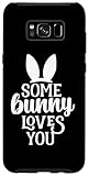 Custodia per Galaxy S8+ Some Bunny Loves You Pasqua San Valentino Coniglio Orecchie Pun