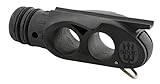 SEAC Fire Target Muzzle, Doppio Elastico Circolare, Made in Italy Unisex-Adult, Nero, Standard