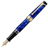 Aurora Optima fountain pen blue F (fine print)