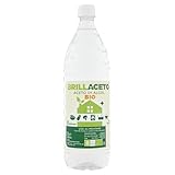 Ponti BRILLACETO BIO Aceto di Alcol, Aceto di Alcol Biologico ideale per conservare e per pulire, Aceto di Alcol ad uso alimentare ma adatto anche alla pulizia, 1 bottiglia da 1l