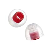 SpinFit CP100 per IEM - M - Auricolari in silicone brevettato per la sostituzione, vestibilità sicura e comfort supremo (2 paia) (per diametro ugello da 4,5 a 5 mm)