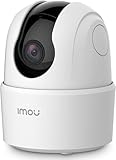 Imou 3MP Telecamera Wi-Fi Interno, 2K Videocamera di Sorveglianza, Tracciamento del Movimento con Rilevamento Umano, Audio Bidirezionale, 2,4ghz