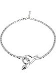 Breil - Collana da donna in acciaio Collezione COBRA - Gioielli da donna - Collana con elemento centrale in acciaio lucido a forma di serpente - TJ2266, acciaio, acciaio