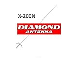 DIAMOND "Originale X-200N Antenna 2,5 MT 144/430 MHz - CONNETTORE N