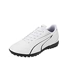 PUMA Vitoria TT, Soccer Shoe Uomo, Puma White Puma Black, 41 EU