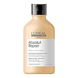 L Oréal Professionnel Paris Shampoo professionale per capelli secchi e danneggiati Absolut Repair Serie Expert, Formula ristrutturante, 300 ml