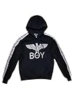 BOY LONDON Felpa Cappuccio Nero BLD2660 NERO L