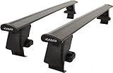 Barre portatutto Aerodynamic Black in alluminio della Farad con kit specifici compatibile con auto senza corrimano (senza railing)