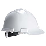 Portwest PW50WHR Elmetto Edurance Safety, Bianco, 55-62