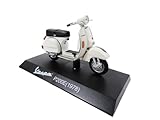 OPO 10 - Collezione Scooter in Miniatura 1/18 Compatibile con Piaggio Vespa P200E Bianco - 1978 - Ves045