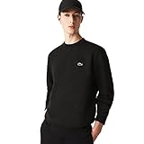 Lacoste Sh9608 Felpa, Nero, L Uomo