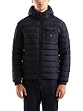 REFRIGIWEAR Uomo Giacca Piumino con Cappuccio Hunter Imbottitura in 100% Piuma 22Airm0G92700Ny0185000000 50 Blu F03700 Dark Blue