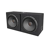 JBL Stage 1200D Subwoofer Auto set doppio alloggiamento - 2 x 1000 watt Harman Kardon Casse Basso - doppio cassa 30 cm | 12 pollici | 300 mm in alloggiamento slot-port bass reflex