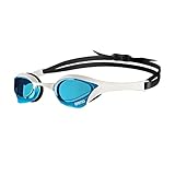 arena Cobra Ultra Swipe Occhialini Nuoto da Gara Unisex Adulto, Occhialini Piscina con Lenti Curve, Anti-Appannamento, Protezione UV, 5 Ponti Nasali Intercambiabili