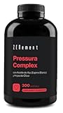 Pressura Complex, con di Aglio, Biancospino e Olio di Foglie d Ulivo, 300 Capsule Softgel | Nessun reflusso, Inodore | 100% Ingredienti Naturali, Senza Additivi, Senza Soia | Zenement