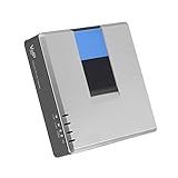 Lazmin112 Gateway VoIP, Adattatore telefonico Internet Gateway VoIP a 2 Porte con Cavo di Rete, Supporto protocollo Sip V2, per PAP2T(Spina UE)