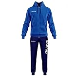 GIVOVA TUTA KING FELPA AZZURRO/BLU Tg. 3XL