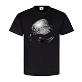 WW2 German Soldier Steel Helmet Winter Camo German Soldier Elite T-Shirt #22740 Black 3XL