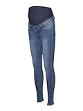 MAMA.LICIOUS MLMILA Slim Jeans A. Noos, Medium Blue Denim, L da Donna
