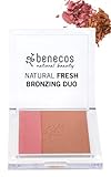 Benecos - natural beauty 92584 - Natural Cosmetics - Fresh Bronzing Duo - pressato - abbronzer 2in1 - vegan - ibiza nights