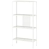 Ikea New Clean Design Scaffalatura, 60x25x116 cm (metallo/bianco)