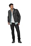 Schott Nyc Lc1140Icon, Giacca Uomo, Nero (Nero X), XL