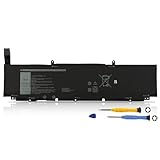 K KYUER 56Wh 5XJ6R Batteria per Dell XPS 17 9700 9710 Precision 5750 5760 5770 Mobile Workstation 10th Gen i5-10300H i7-10750H i7-10875H i9-10885H 11th Gen i5-11400H i7-11800H i9-11900H i9-11980HK