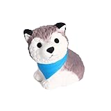 ANBOOR 4.3 "Squishies Cane Husky Kawaii Morbido Lento Rising Cucciolo Profumato Animale Squishies Rimessaggio Antistress Giocattoli del Capretto Decorazione Regalo Puntelli, 1 Pz Colore Casuale