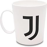 ILS I LOVE SHOPPING Tazza Ufficiale Bicchiere in plastica 360ml per Microonde con manico Tifoso colazione BPA-free Made in Italy (per JUVENTUS)