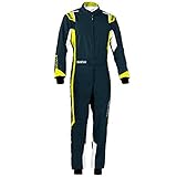 Sparco 002342GSGF2M Thunder Tuta da Kart Professionale, M, Bick/EL