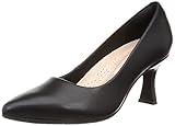 Clarks Kataleyna Gem, Pump Donna, Pelle Nera 00, 39 EU