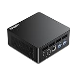 MINISFORUM Mini PC AD78, mini computer desktop con AMD Ryzen 7 7840HS (8C/16T, fino a 5,1 GHz), SSD DDR5 da 1 TB da 32 GB, supporto HDMI, USB4, RJ45 2.5G, WiFi 6E /BT5.3