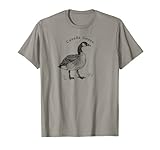 Canada Goose Walking T-shirt Amante degli uccelli acquatici Maglietta