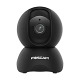 FOSCAM X5-B Telecamera IP motorizzata WiFi, Nero