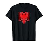 Albania Flag Shirt Albanian Eagle Maglietta