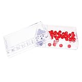 KONTONTY 1 Set macchina della lotteria bingo portatile macchina per lotteria manuale palline da bingo tombola piccola macchina per palline della lotteria giochi di bingo giocattoli plastica