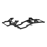 INJORA RC Telaio Kit Telaio Trave Chassis LCG Fibra di Carbonio per 1/10 RC Crawler Axial SCX10 SCX10 II 90046 90047 Upgrade Parts Tuning