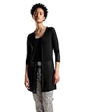 Street One A321753 Cardigan Lungo, Nero, 44 Women s