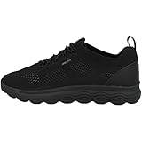 Geox U SPHERICA, Sneakers Uomo, Nero, 44 EU