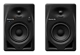 Pioneer DJ DM-40D-BT Sistema Monitor da Tavolo con Funzionalità Bluetooth, Altoparlante da 4 pollici, Nero