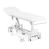 physa Lettino Estetica Massaggi E Fisioterapia Elettrico Poltrona Estetista PHYSA LILLA WHITE (200 kg, Bianco, Telecomando)