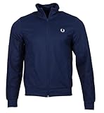 Fred Perry Giacca da uomo con cerniera J6000, Blu, XXL