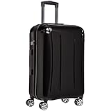 Amazon Basics - Trolley rigido Oxford, 78 cm, Nero