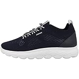 Geox D Spherica A, Sneakers Donna, Blu (Navy), 38 EU