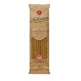 La Molisana, Linguine Integrali n. 6, Pasta Integrale da Solo Grano Italiano - Trafilata al Bronzo, Ricca di Fibre, Ruvida e Tenace con Eccellente Tenuta in Cottura - Confezione da 500g