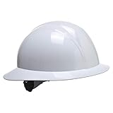 Portwest PS52WHR Elmetto Full Brim Future, Bianco, 52-63