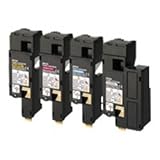 Toner C1700BK Nero Compatibile per Epson CX17, CX17NF, CX17FW, C1700, C1750N, C1750W S050614 2.000 Pagine