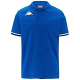 Kappa Barli Camicia Polo, Blu Zaffiro, 4XL Uomo