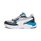 PUMA X-Ray Speed Lite Jr, Scarpe da Ginnastica, Black White Malachite, 37.5 EU