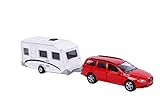 Kids Globe Volvo V70 With Caravan